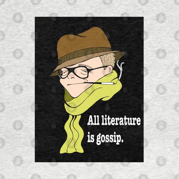 TRUMAN CAPOTE FAN ART!! by cartoonistguy